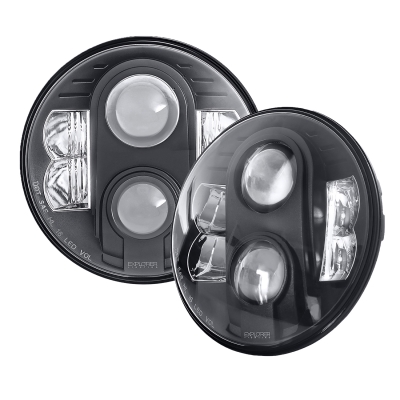 Pro Comp 7" Round LED Driving Headlights - 76402P